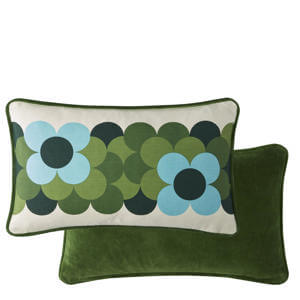 Orla Kiely Retro Flower Stripe Cushion